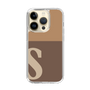 Slim Protection Case［ Original - initial two tone - S brown ］