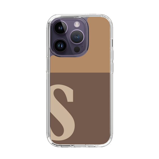 Slim Protection Case［ Original - initial two tone - S brown ］