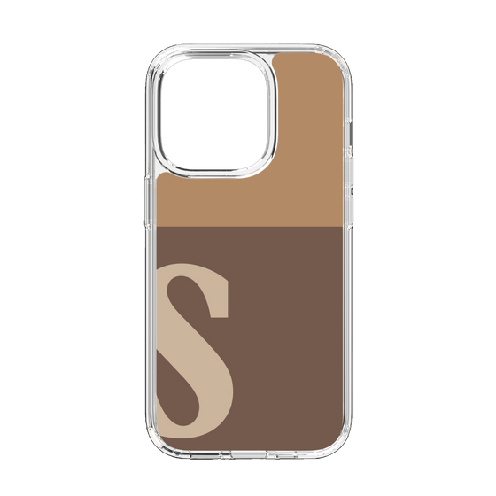 Slim Protection Case［ Original - initial two tone - S brown ］