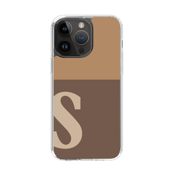 Slim Protection Case［ Original - initial two tone - S brown ］