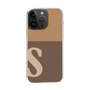Slim Protection Case［ Original - initial two tone - S brown ］