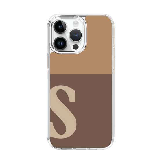 Slim Protection Case［ Original - initial two tone - S brown ］