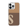 Slim Protection Case［ Original - initial two tone - S brown ］
