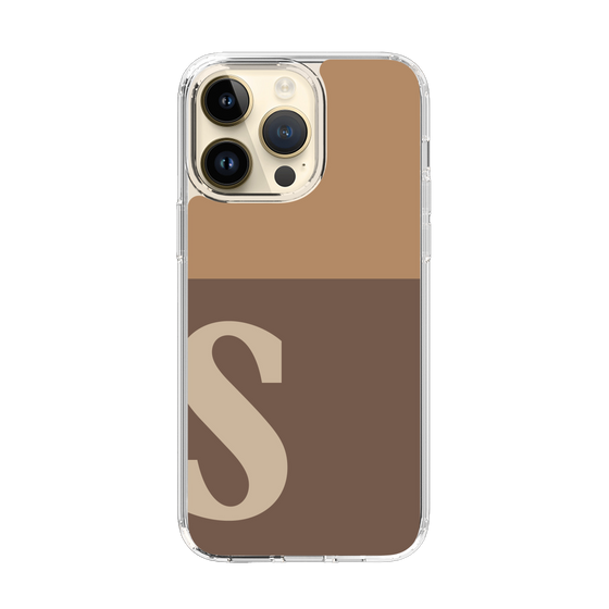 Slim Protection Case［ Original - initial two tone - S brown ］