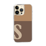Slim Protection Case［ Original - initial two tone - S brown ］