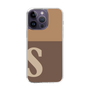 Slim Protection Case［ Original - initial two tone - S brown ］