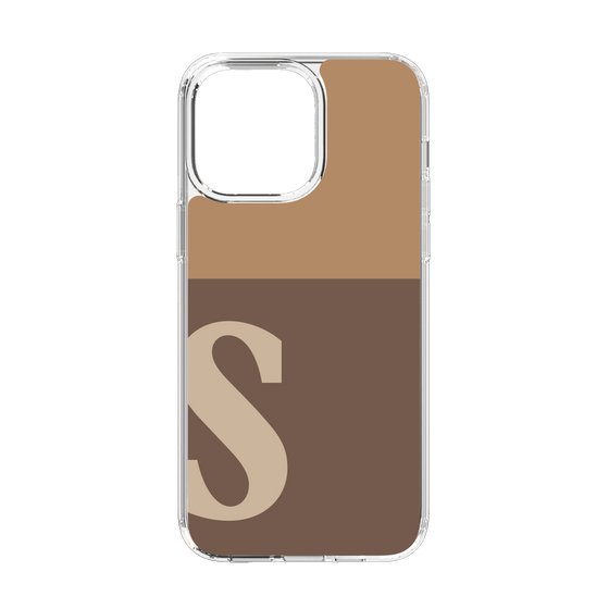 Slim Protection Case［ Original - initial two tone - S brown ］