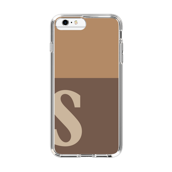 Slim Protection Case［ Original - initial two tone - S brown ］