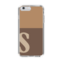 Slim Protection Case［ Original - initial two tone - S brown ］