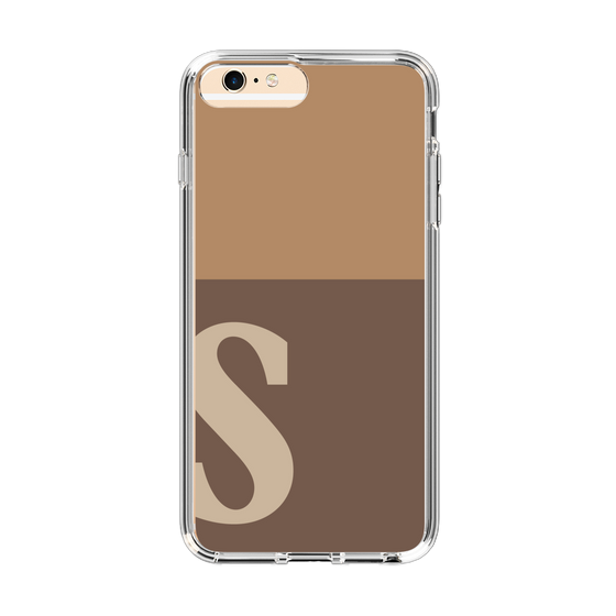 Slim Protection Case［ Original - initial two tone - S brown ］