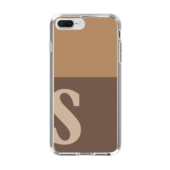 Slim Protection Case［ Original - initial two tone - S brown ］