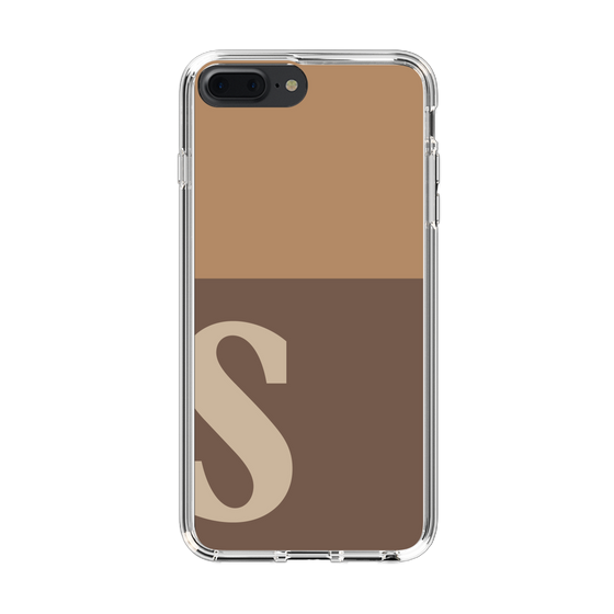 Slim Protection Case［ Original - initial two tone - S brown ］