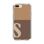Slim Protection Case［ Original - initial two tone - S brown ］