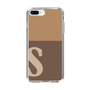 Slim Protection Case［ Original - initial two tone - S brown ］