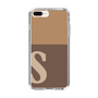 Slim Protection Case［ Original - initial two tone - S brown ］