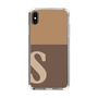 Slim Protection Case［ Original - initial two tone - S brown ］