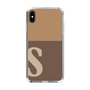 Slim Protection Case［ Original - initial two tone - S brown ］