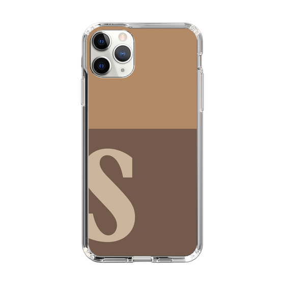 Slim Protection Case［ Original - initial two tone - S brown ］