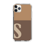 Slim Protection Case［ Original - initial two tone - S brown ］