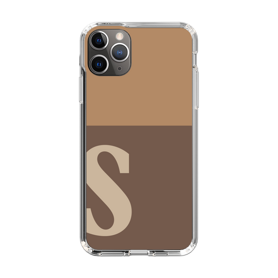 Slim Protection Case［ Original - initial two tone - S brown ］
