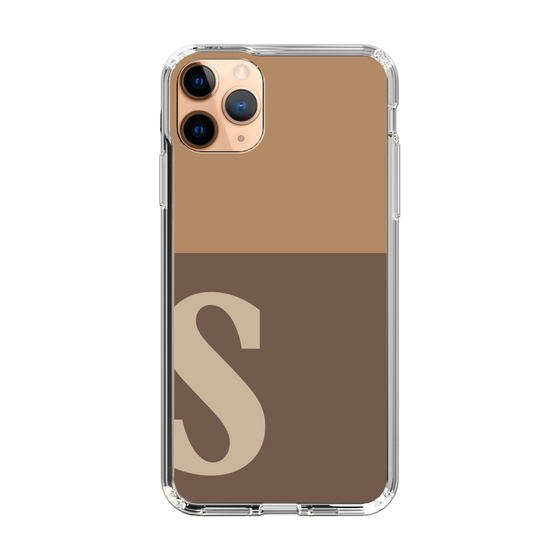 Slim Protection Case［ Original - initial two tone - S brown ］