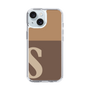 Slim Protection Case［ Original - initial two tone - S brown ］
