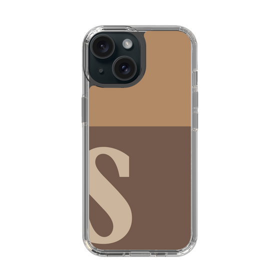 Slim Protection Case［ Original - initial two tone - S brown ］