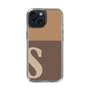 Slim Protection Case［ Original - initial two tone - S brown ］