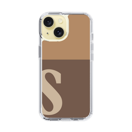 Slim Protection Case［ Original - initial two tone - S brown ］