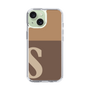 Slim Protection Case［ Original - initial two tone - S brown ］