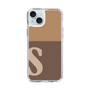 Slim Protection Case［ Original - initial two tone - S brown ］