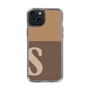 Slim Protection Case［ Original - initial two tone - S brown ］