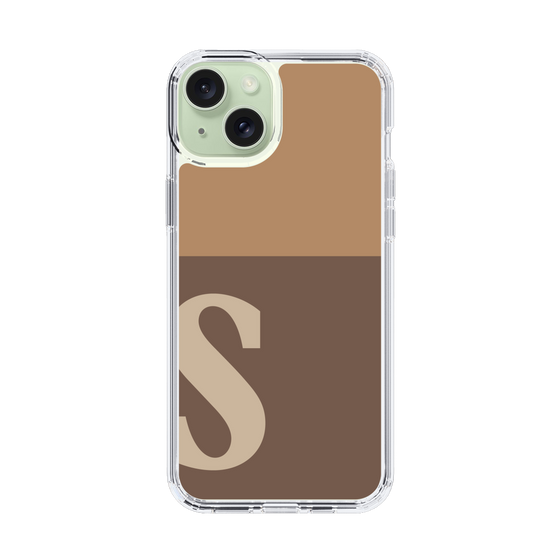 Slim Protection Case［ Original - initial two tone - S brown ］