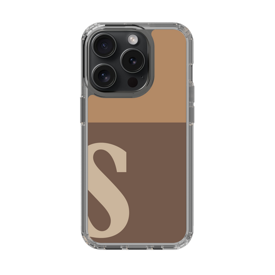 Slim Protection Case［ Original - initial two tone - S brown ］