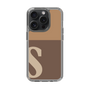 Slim Protection Case［ Original - initial two tone - S brown ］