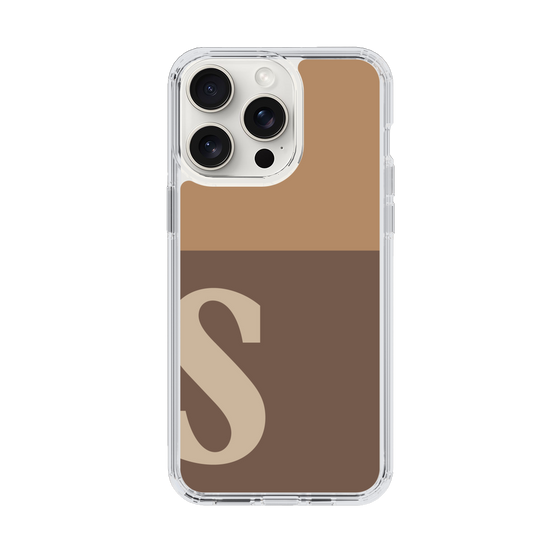 Slim Protection Case［ Original - initial two tone - S brown ］