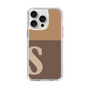 Slim Protection Case［ Original - initial two tone - S brown ］