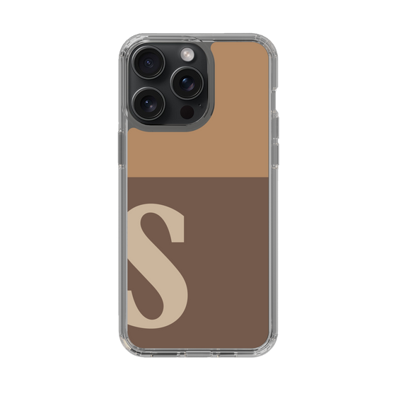 Slim Protection Case［ Original - initial two tone - S brown ］