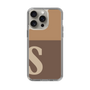Slim Protection Case［ Original - initial two tone - S brown ］