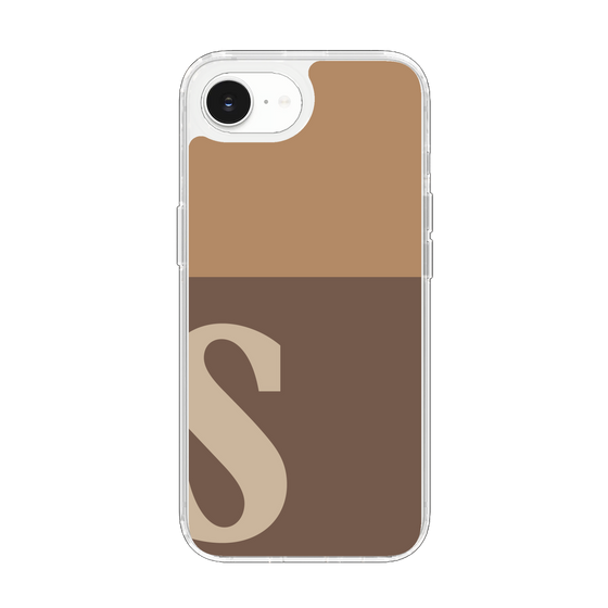 Slim Protection Case［ Original - initial two tone - S brown ］