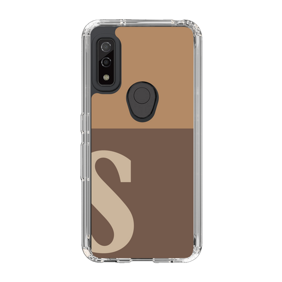 Slim Protection Case［ Original - initial two tone - S brown ］