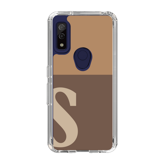 Slim Protection Case［ Original - initial two tone - S brown ］