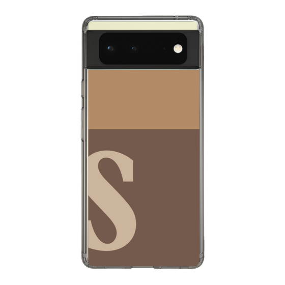 Slim Protection Case［ Original - initial two tone - S brown ］