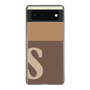 Slim Protection Case［ Original - initial two tone - S brown ］