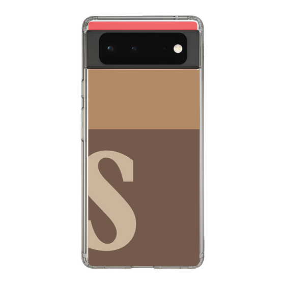 Slim Protection Case［ Original - initial two tone - S brown ］