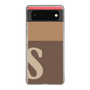 Slim Protection Case［ Original - initial two tone - S brown ］