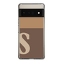 Slim Protection Case［ Original - initial two tone - S brown ］