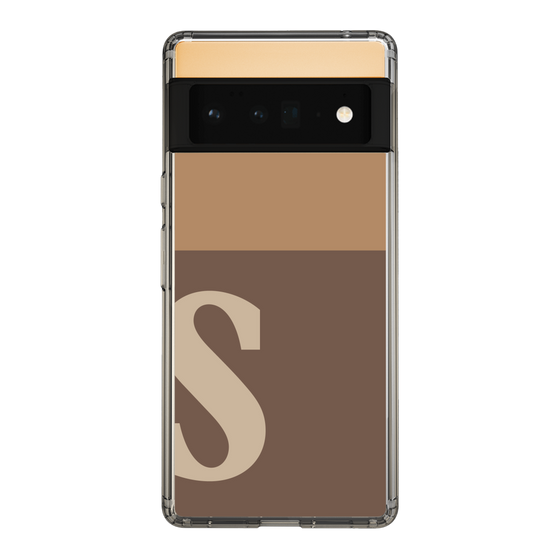 Slim Protection Case［ Original - initial two tone - S brown ］