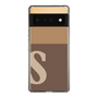 Slim Protection Case［ Original - initial two tone - S brown ］