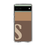 Slim Protection Case［ Original - initial two tone - S brown ］